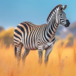physical appearance of zebras