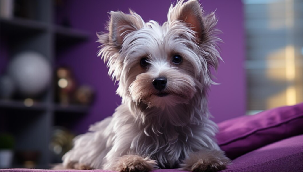 Affenpinschers are a tiny dog breed