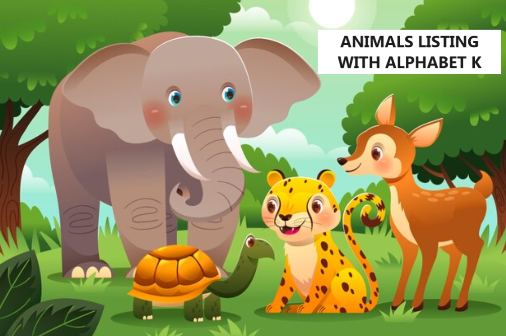 animals group with alphabet k