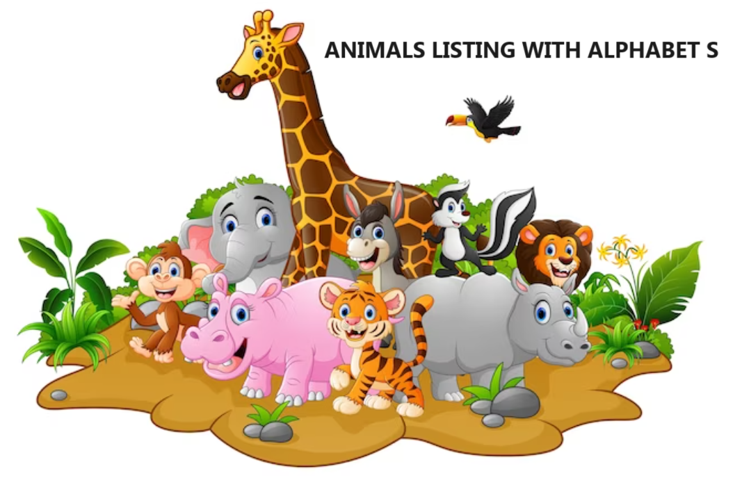 animals are grouped by alphabet S