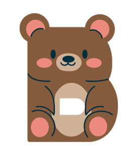 animals with alphabet b