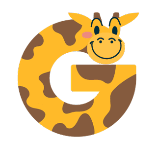 animals with alphabet g