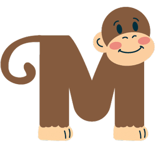 animals with alphabet m