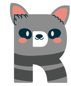 animals with alphabet r