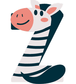 animals with alphabet z